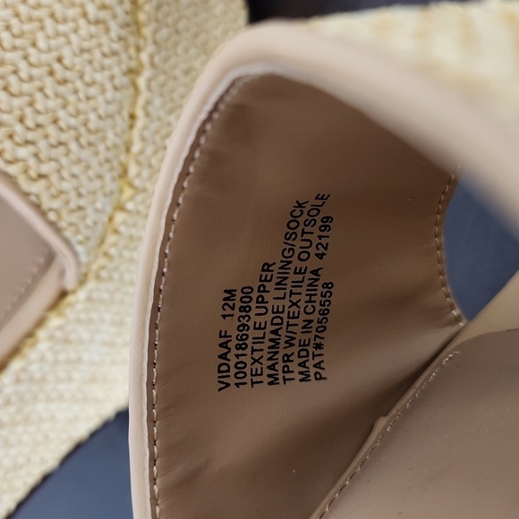 NEW Wild Pair Vidaa Ankle-Strap Patchwork Pl Natural Raffia 12 - Picture 6 of 9